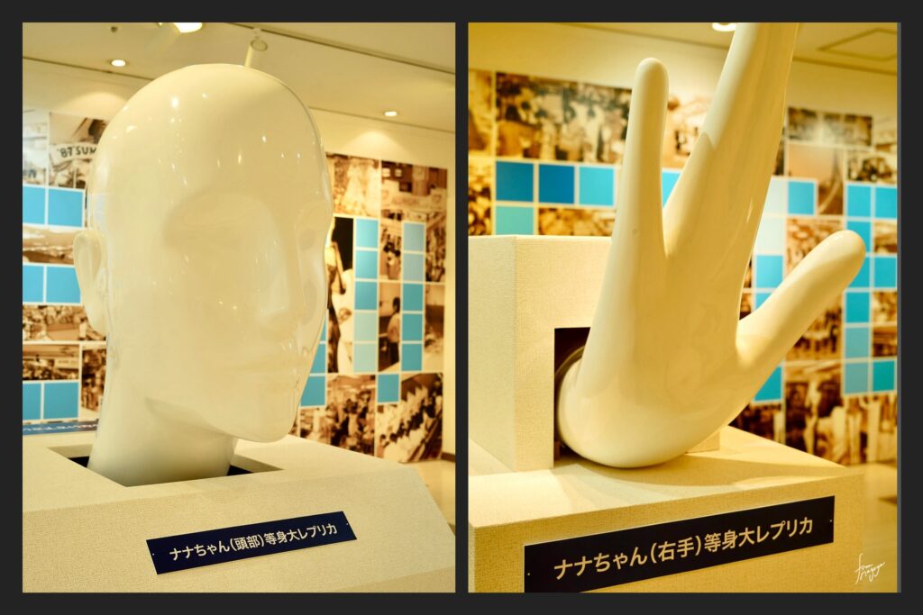 ナナちゃんの等身大レプリカ
